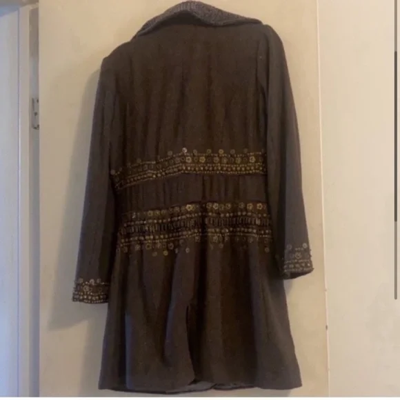 Anthropologie Coat 70's Inspired - Picture 2 of 5